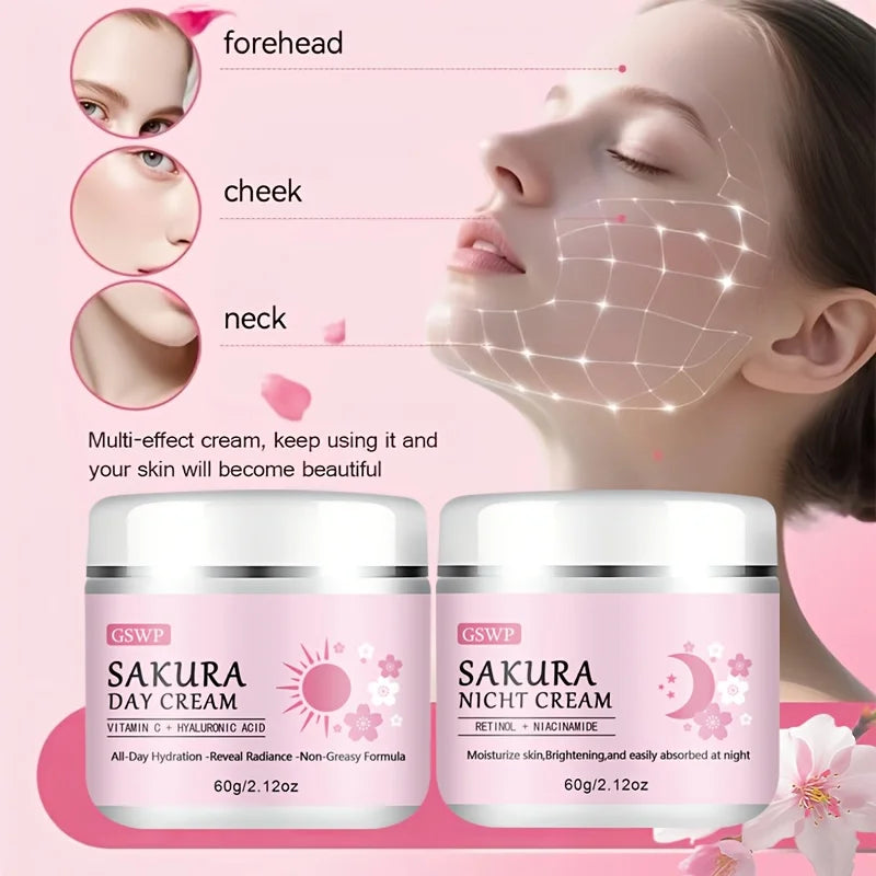 Sakura Glow Day & Night Cream