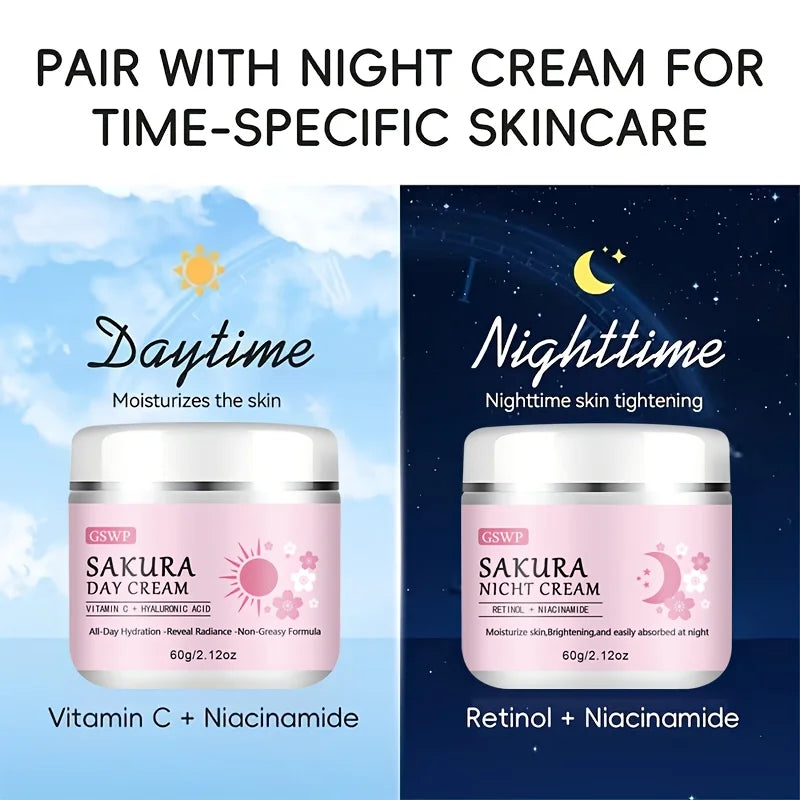 Sakura Glow Day & Night Cream